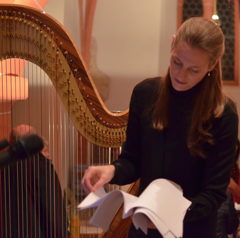 Bettia Linck in der Evangelischen Kirche in Ueberau