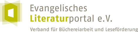 Logo des Evangelischen Literaturportals. Das Buch "Einfach freuen" von Georg Magirius verzaubert im Termingedränge, urteilt dieses Portal. 