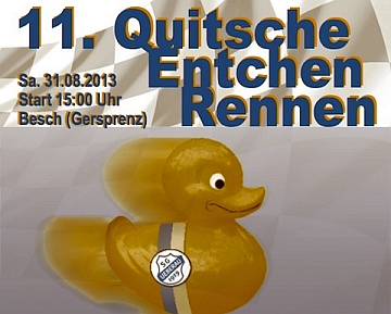 Quitsche-Entchen-Rennen in Ueberau