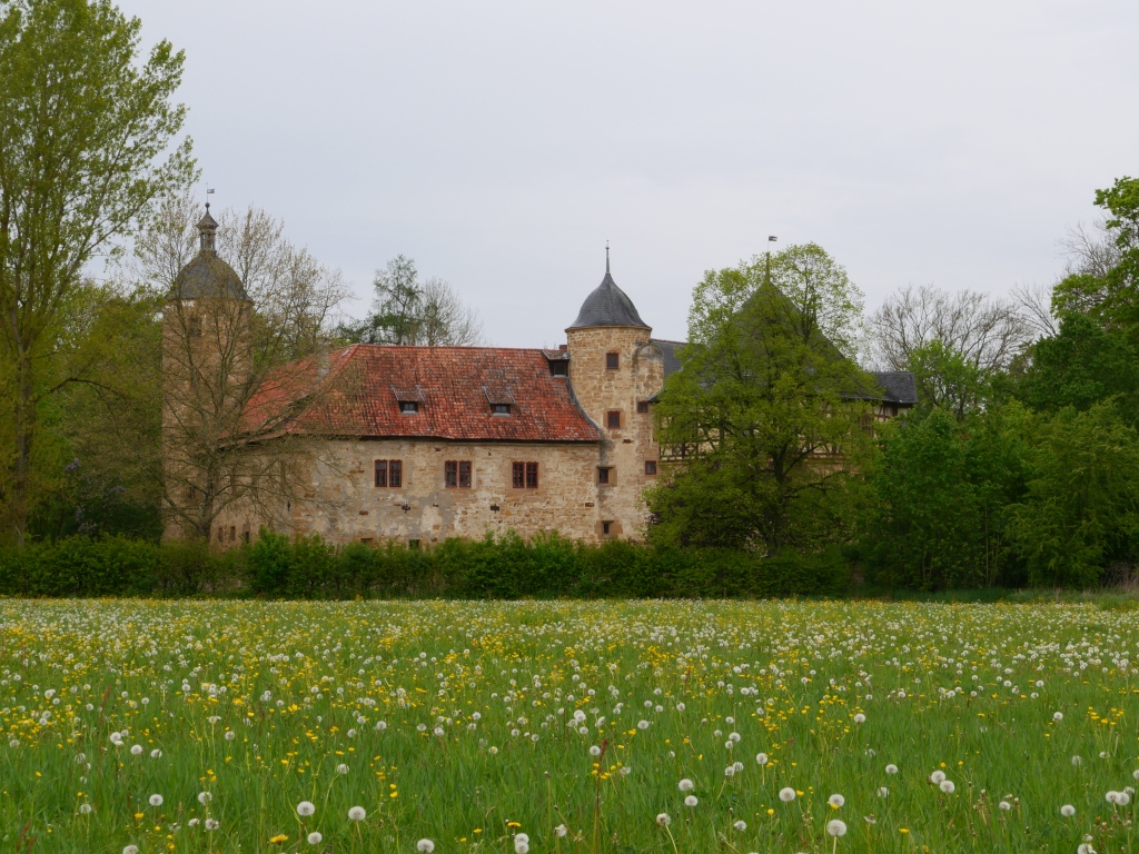 Wasserschloss Irmelshausen Foto von Georg Magirius