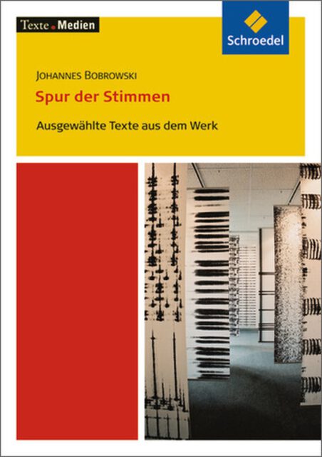 Buchcover des Buches "Spur der Stimmen" von Johannes Bobrowski und Christian Fabritz - das stellt den Literaturunterricht als Kür vor