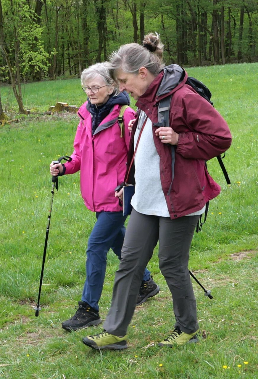 Elke Hostmann und Lydia Meinhardt: Im Schutz der Stille in Frankfurt oder auch im Taunus - Foto (c) Georg Magirius