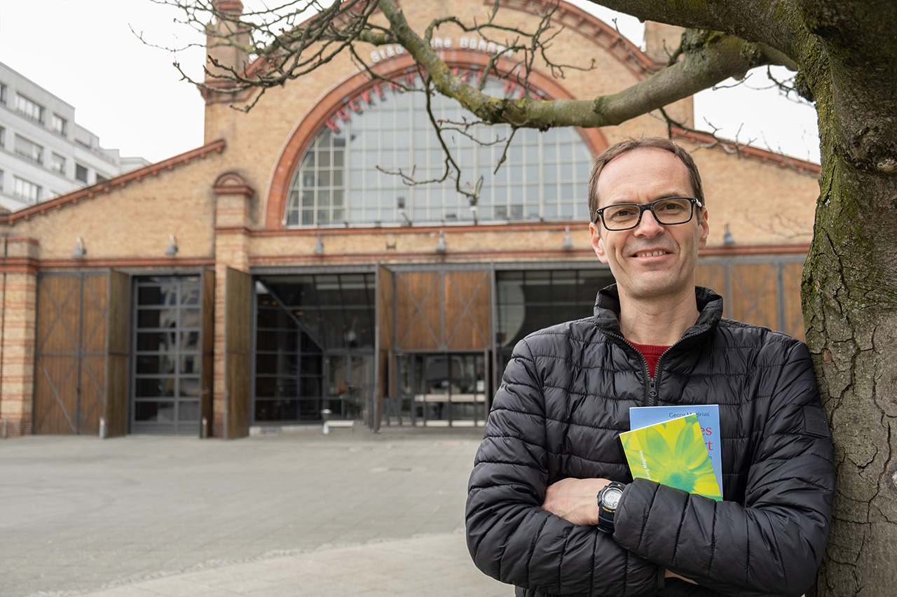 Weise Worte aus der Abstellhalle, aus dem Bockenheimer Depot haben Georg Magirius beeinflusst - Foto (c) Nicolas Guschlbauer, European School of Design