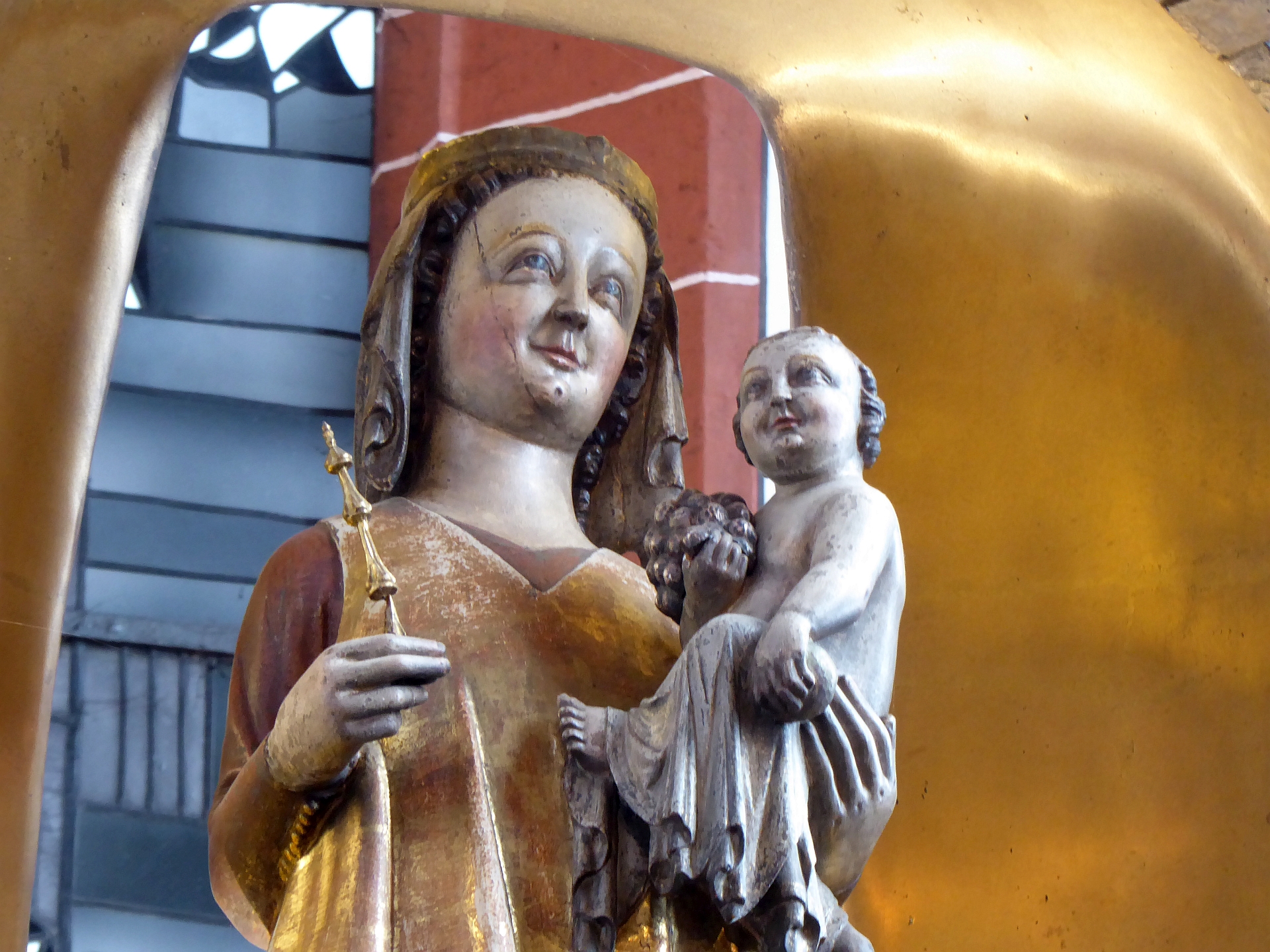 Gnadenbild Maria im Grünen Tal Retzbach - Station der Tour Der kurze Weg zur Freude - Foto von Georg Magirius