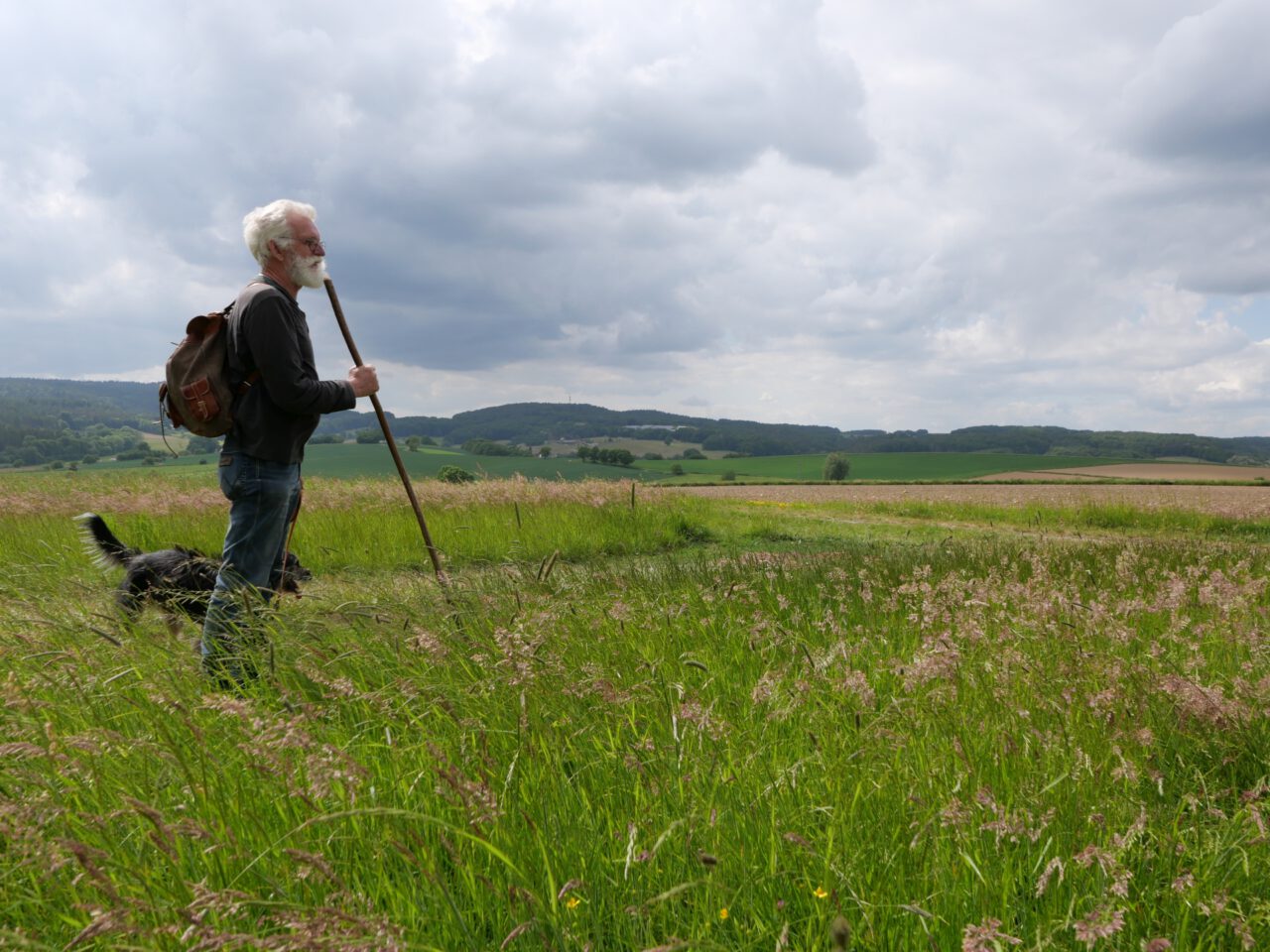 Das Ende der Enge - Jörg Rast auf dem Franziskusweg Michelstadt - Foto (c) Georg Magirius
