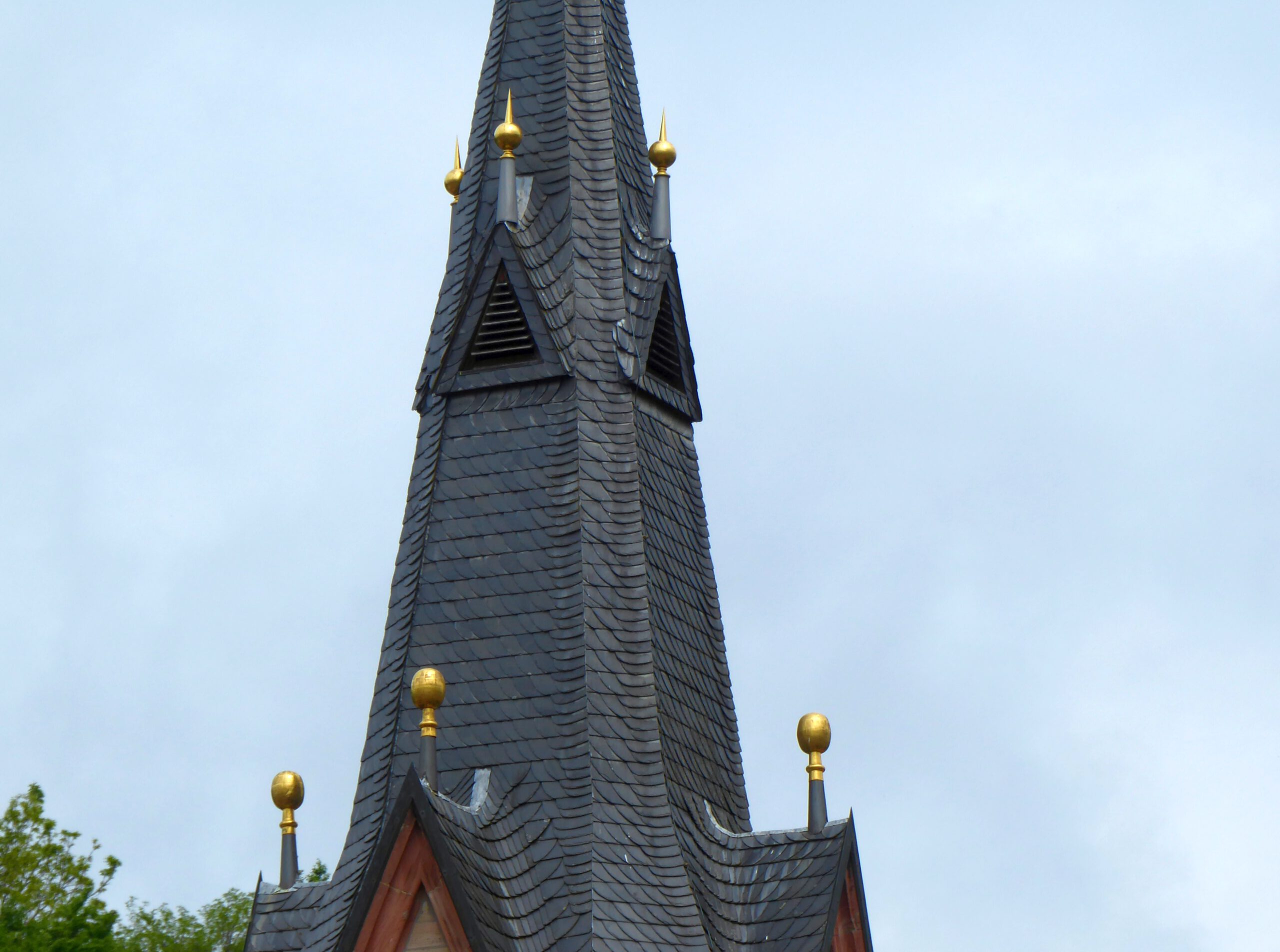 Pilgergold - Kirche in Heigenbrücken