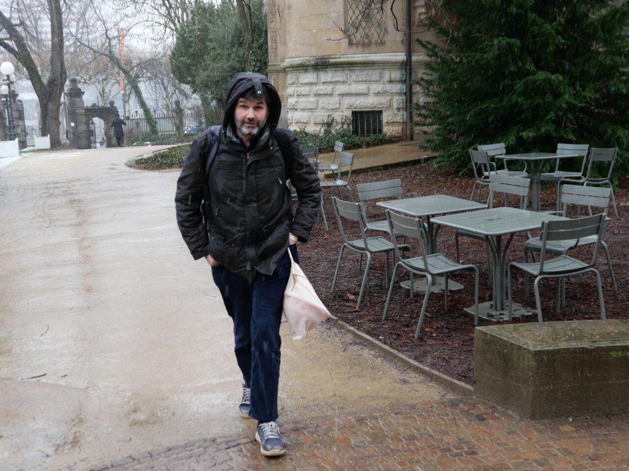 Männer ohne Lastenrad