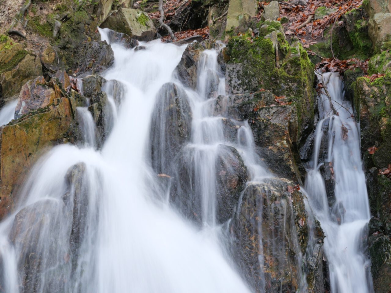 Rombachwasserfall bei Königstein - Foto (c) Georg Magirius