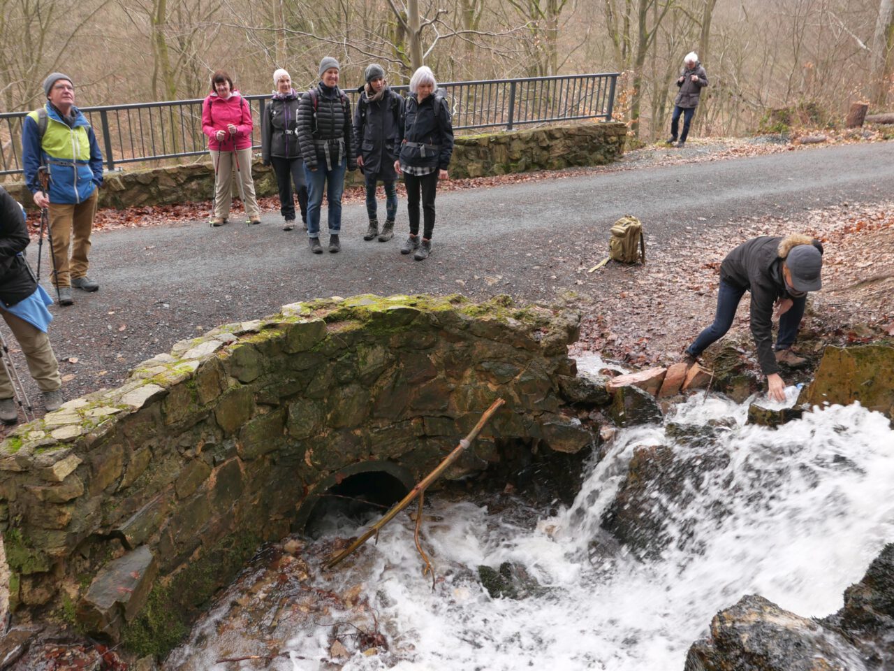 Das Wasserwunder von Königstein am Rombachwasserfall - Foto: Georg Magirius, Reihe GangART