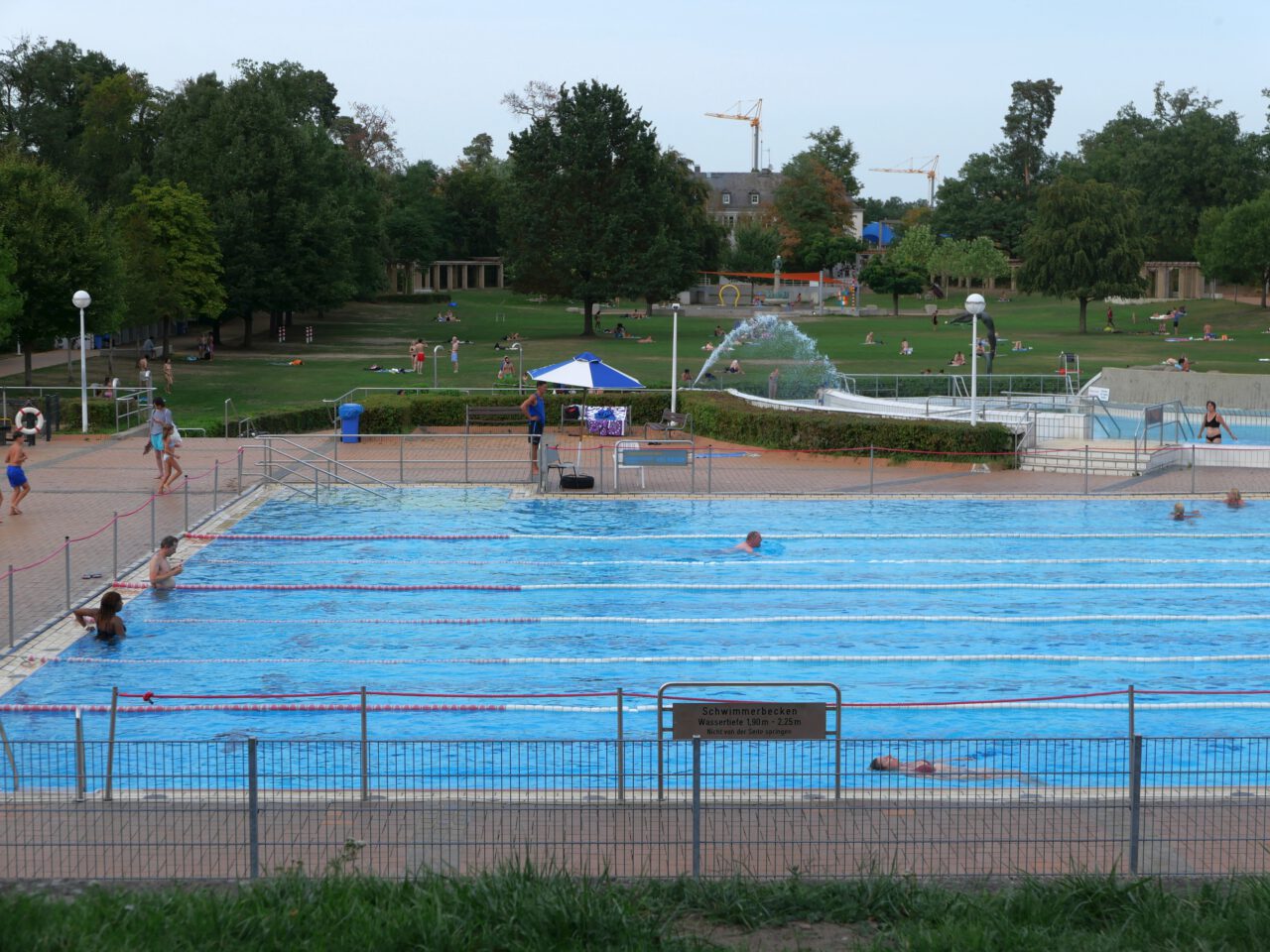 Schwimmen ist wie Beten