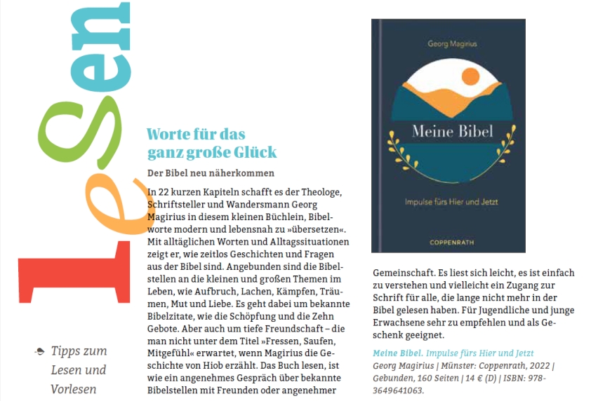 Stefan Seidel rezensiert "Meine Bibel" 