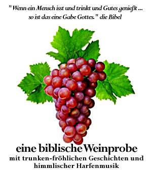 Biblische Weinprobe in Ludwigshafen - Mott: Klüger durch Genuss