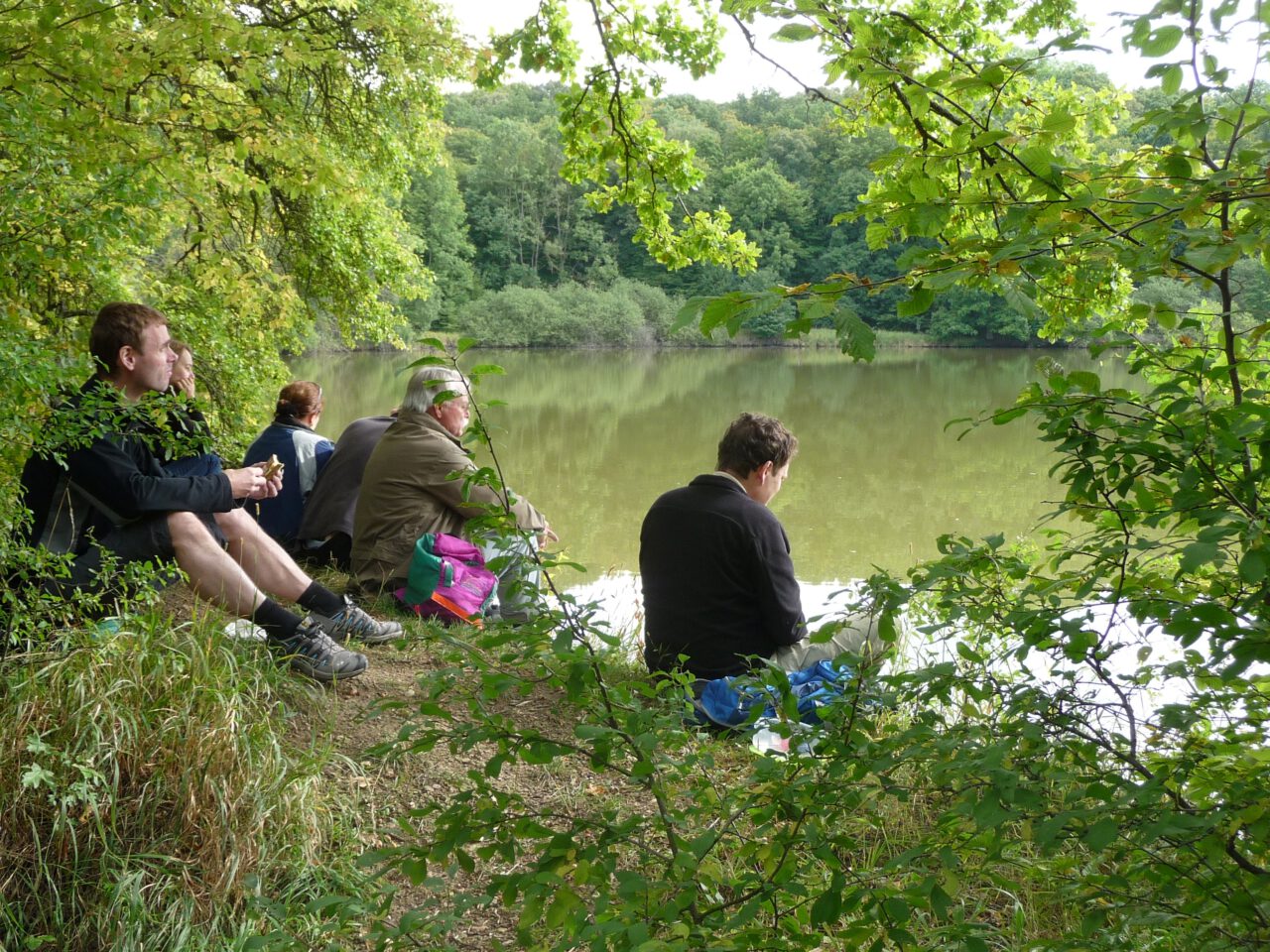 Seelenruhe am Wolfsee bei Iphofen